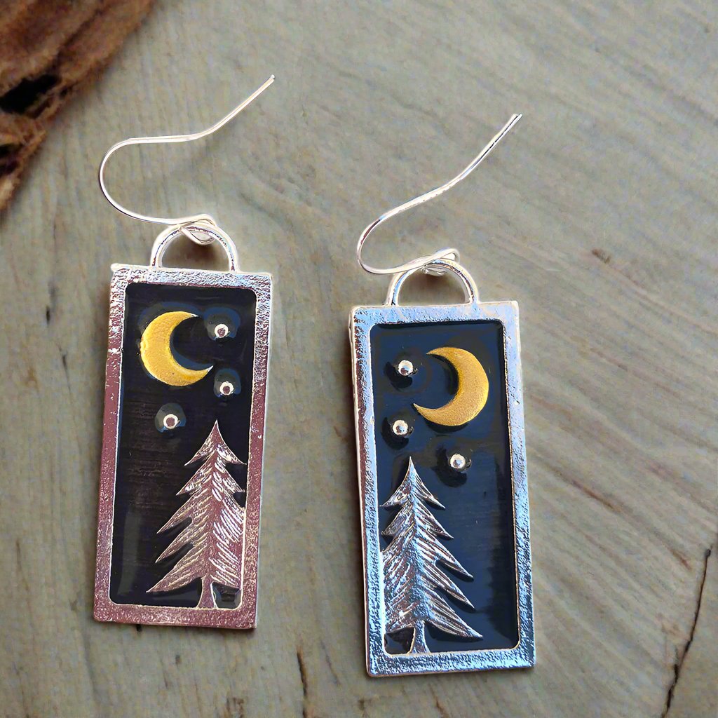 ER6*Montana Night Earrings